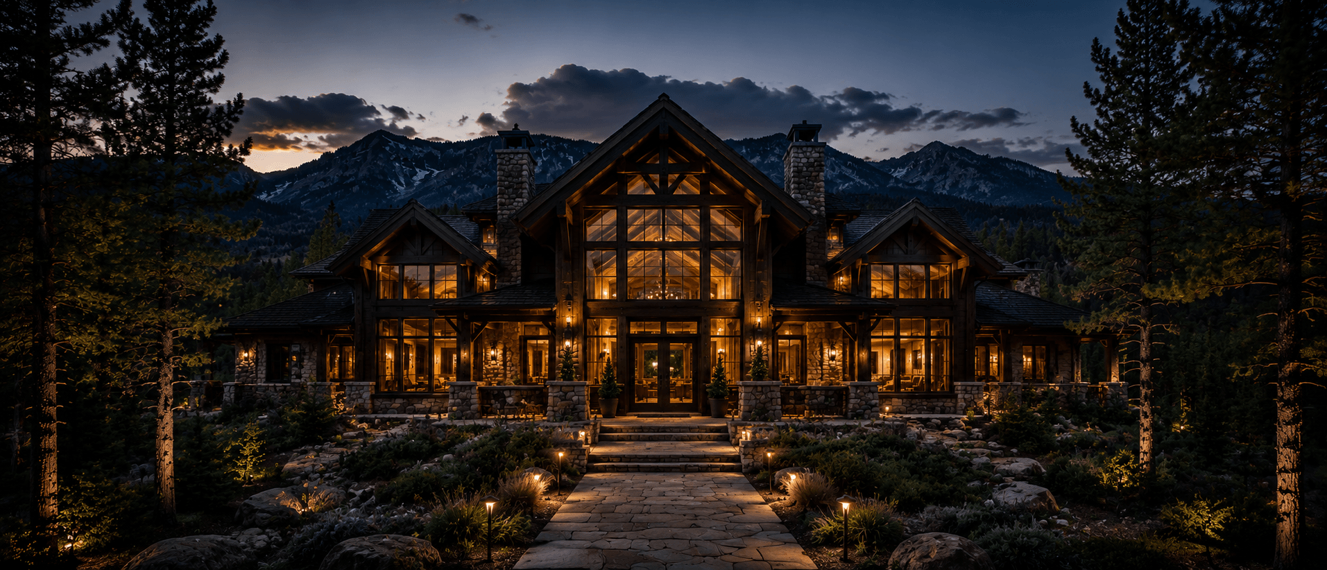 Luxury Northern Arizona mountain home protected by Timberline Property Care